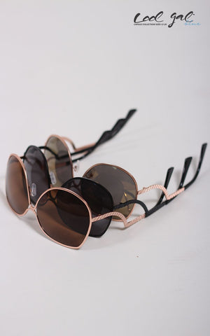 Assa Cisse Crossover Curve Sunglasses   . - Society+ - Society Plus - Plus Size Fashion - 1