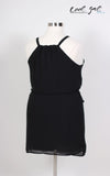Cool Gal Chiffon Dress - Black (Sizes 14 - 28) *Item ships on Nov. 5th* - Society+ - Society Plus - Plus Size Fashion - 3