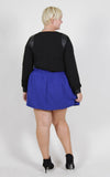 Ameowz Fall Mini Skirt  (Sizes 12 - 20) - Society+ - Society Plus - Plus Size Fashion - 2
