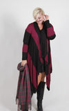 Color Block Waterfall Cardigan (Sizes 16 - 22) - Society+ - Society Plus - Plus Size Fashion - 3
