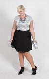 Alessandra Open Back Chic Dress (Sizes 14 - 20) - Society+ - Society Plus - Plus Size Fashion - 3