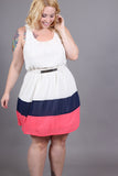 Cool Gal Color Block Dress (Sizes 16 - 20) *Item ships November 3rd* - Society+ - Society Plus - Plus Size Fashion - 6