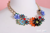 Bouquet of Blooms Necklace - Society+ - Society Plus - Plus Size Fashion - 3