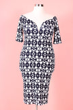 Assa Cisse Fitted Sweetheart Dress (Sizes 12 - 16) - Society+ - Society Plus - Plus Size Fashion - 2