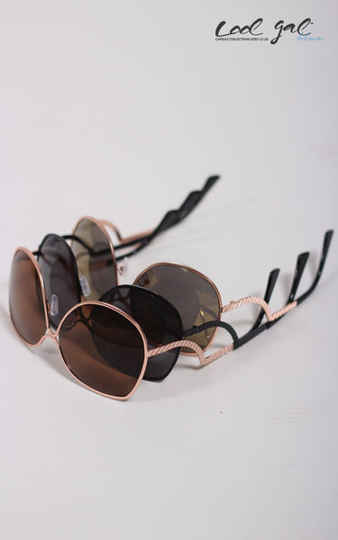 Assa Cisse Crossover Curve Sunglasses   . - Society+ - Society Plus - Plus Size Fashion - 1