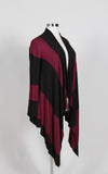 Color Block Waterfall Cardigan (Sizes 16 - 22) - Society+ - Society Plus - Plus Size Fashion - 5